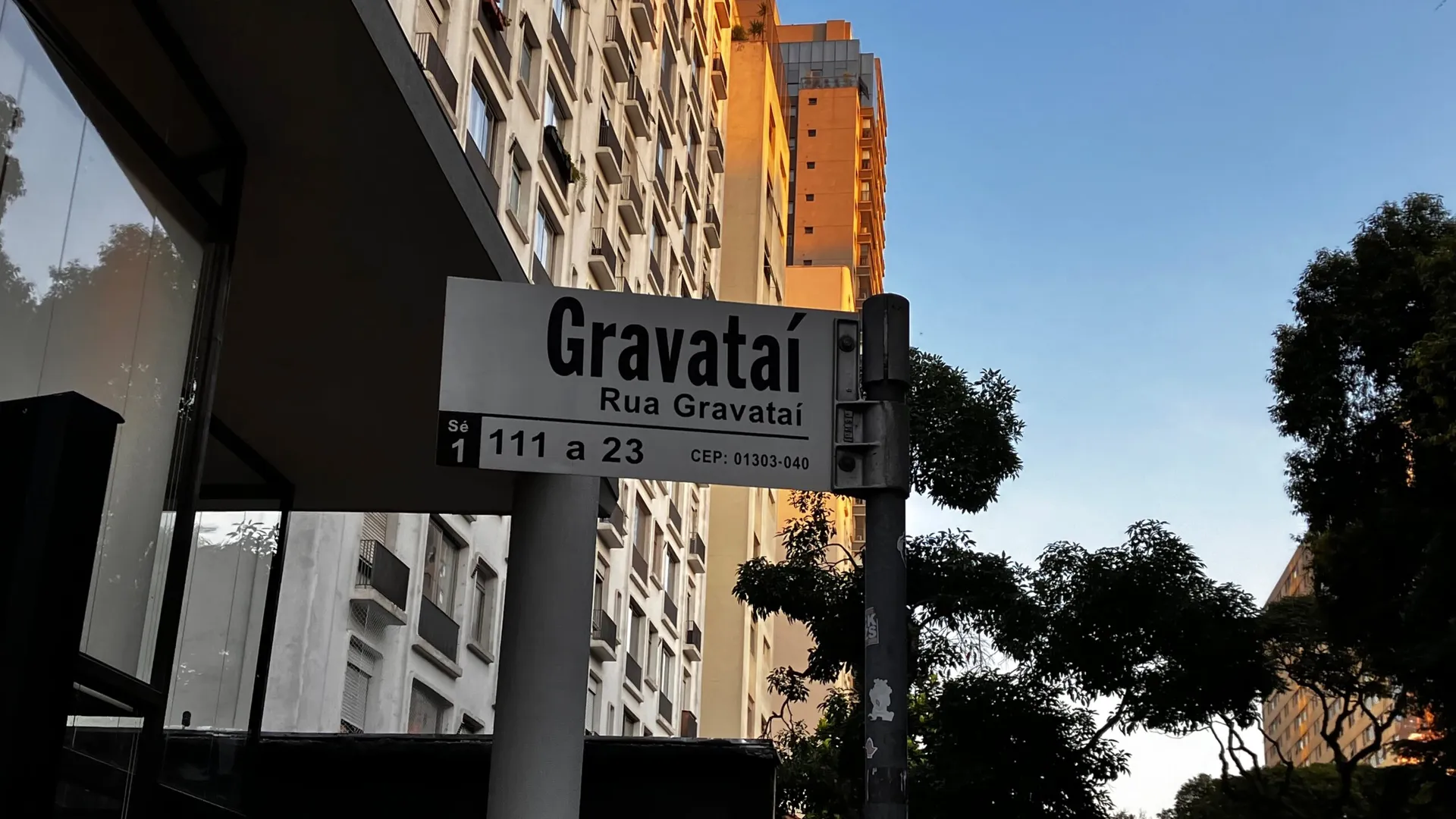 Rua Gravataí, Consolação, bairro central de São Paulo