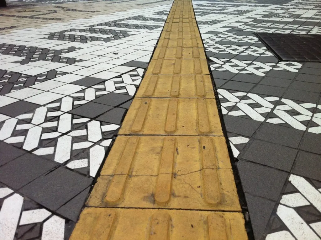 Quando calçada é obra de arte