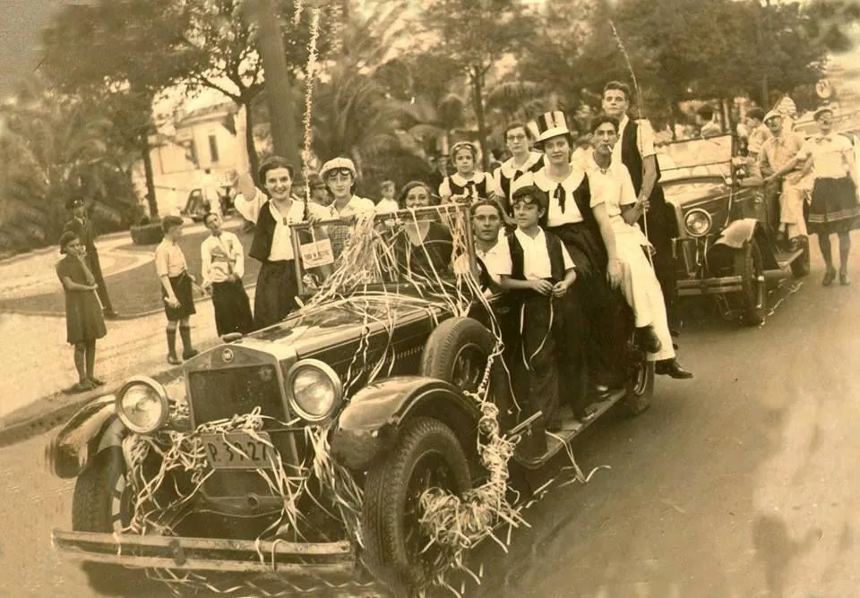 Carnaval de antigamente no Centro de São Paulo