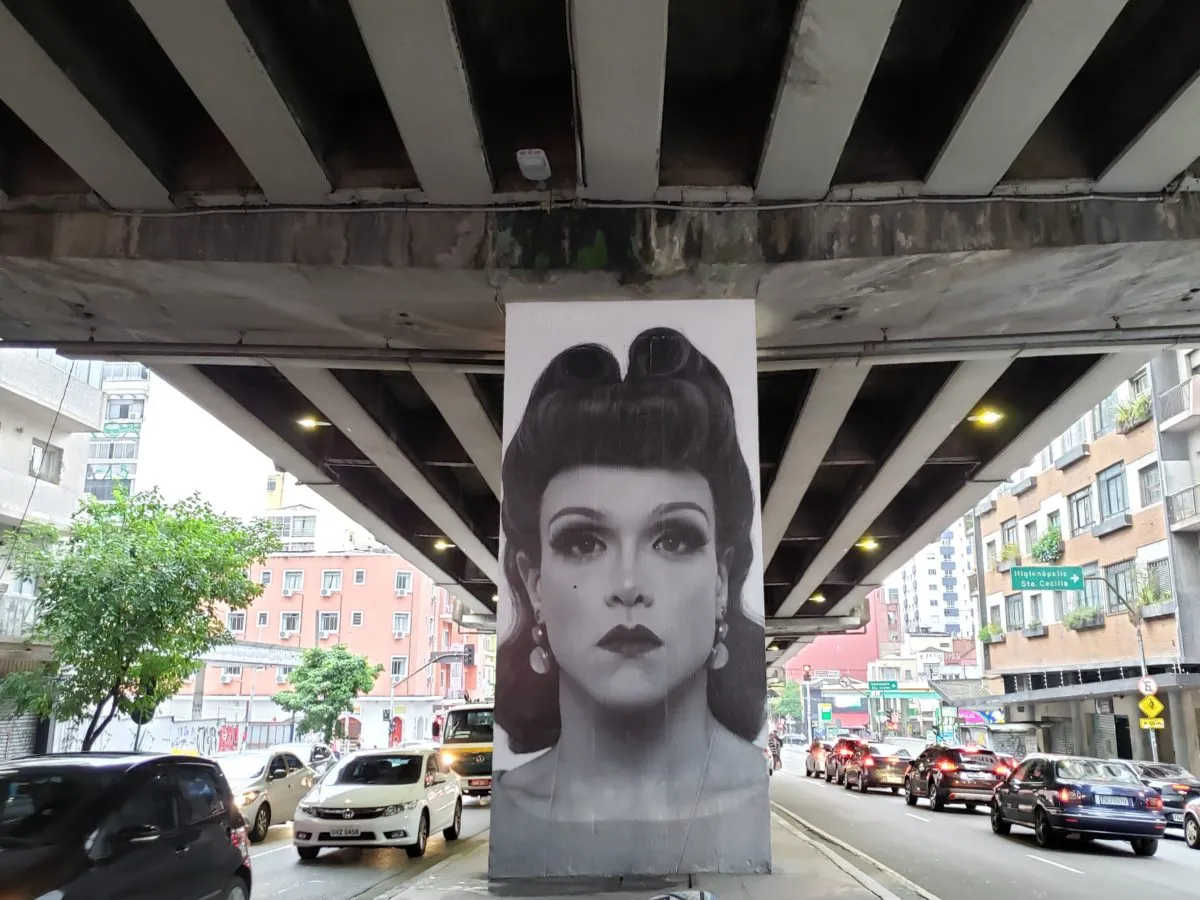 Projeto Giganto, no Minhocão, mostra como a arte urbana pode humanizar a cidade; veja fotos