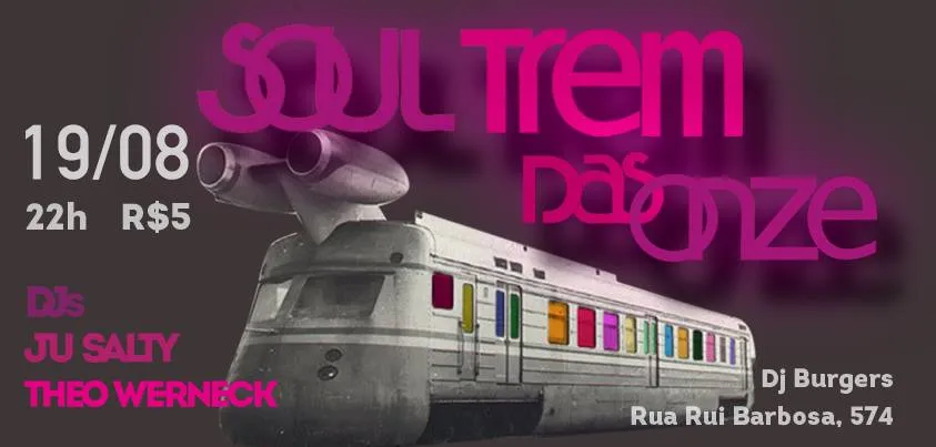 Festa para dançar? Confira a Soul Trem das Onze no Bixiga neste sábado (19/8)