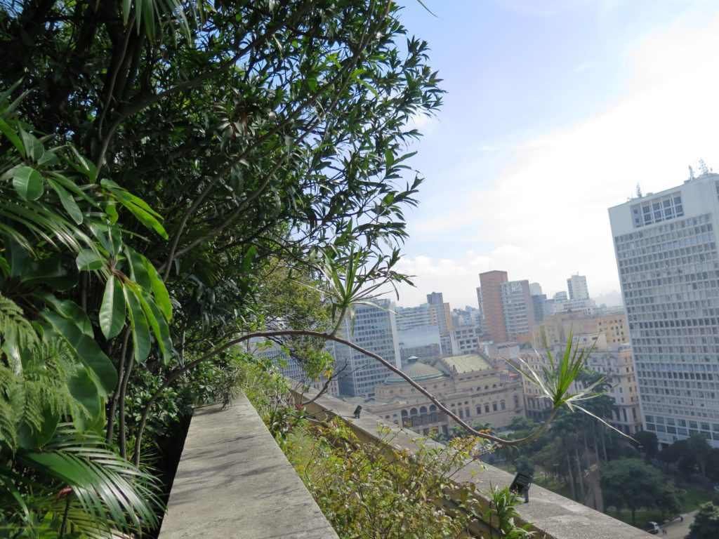 Jardim suspenso do Edificio Matarazzo