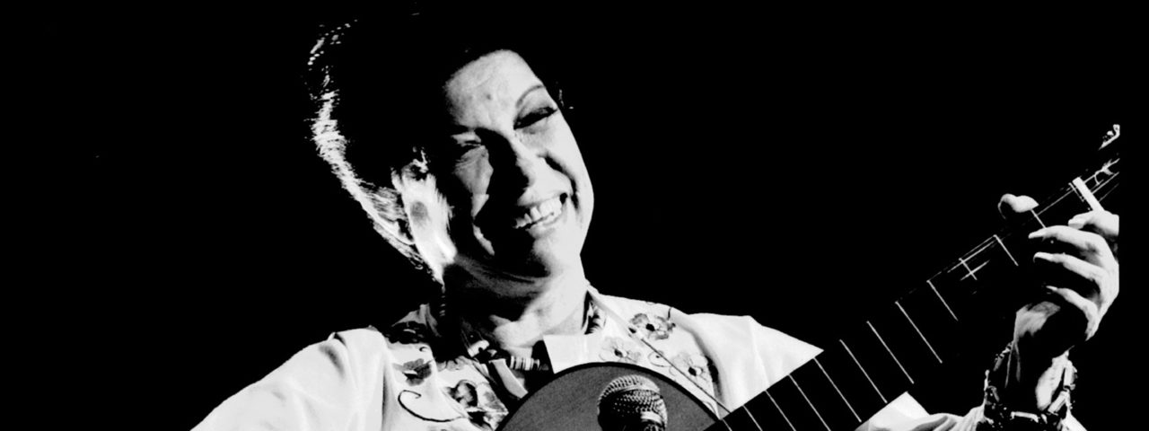 Ensaio Inezita Barroso, 1990 Foto: Cedoc FPA/TV Cultura/ Jair Bertolucci