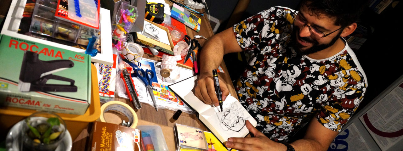 Viny Alves, ilustrador e designer gráfico