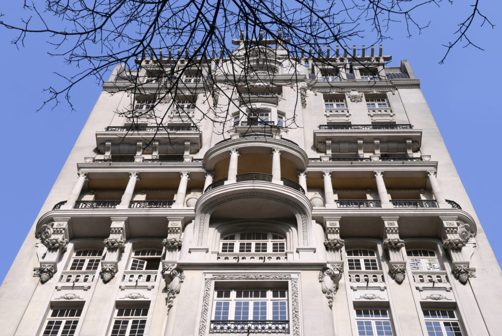 Edifício Sampaio Moreira, na Rua Líbero Badaró. Construído em 1924 e restaurado em 2018, é a nova sede da Secretaria Municipal de Cultura Foto Eduardo Ogata/Secom