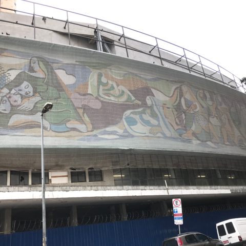 Arte no alto: obras de artistas nos prédios do Centro de São Paulo